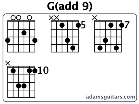 g add 9 chord